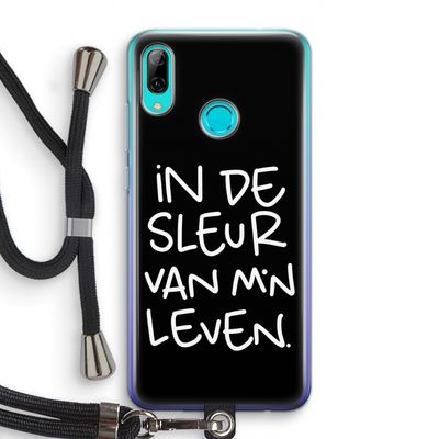 De Sleur: Huawei P Smart (2019) Transparant Hoesje met koord