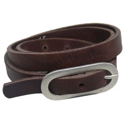 Kampara kinder riem leer Bruin 1501