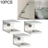 10 STKS single hole aluminiumlegering glas bevestigings clip S 18mm
