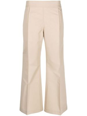 Studio Nicholson pantalon Acapulco à coupe évasée - Tons neutres