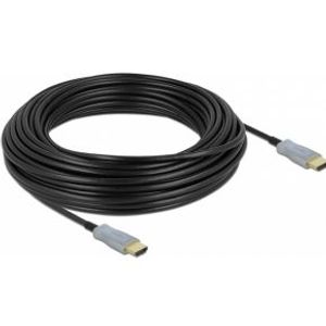 Delock 85015 Actieve optische kabel HDMI 4K 60 Hz 20 m