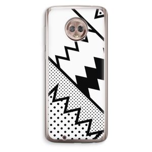 Pop Art #5: Motorola Moto G6 Transparant Hoesje