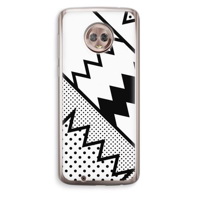 Pop Art #5: Motorola Moto G6 Transparant Hoesje