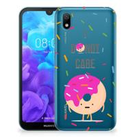 Huawei Y5 (2019) | Siliconen Case | Donut Roze