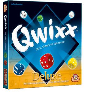 White Goblin Games Qwixx Deluxe dobbelspel Nederlands, 2 - 4 spelers, 15 minuten, Vanaf 8 jaar