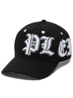 Philipp Plein casquette en coton à logo brodé - Noir