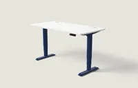 Desktronic HomePro bureau Diepblauw / Wit / 160x80 cm