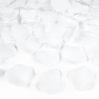 Rozenblaadjes snippers - ivoor wit - 1000x stuks - Bruiloft decoratie - Feestartikelen