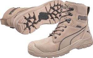 Puma Veiligheidslaars | maat 43 stone | S3 CI HI HRO SRC DIN EN ISO 20345 | nubuckleer | 1 stuk - 630740801000043 - 630740801000043