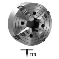 VEVOR φ250mm 4-klauwplaat voor boor-/freesmachines en 3D-printers