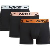 Nike Dri-FIT Ultra Stretch Micro Boxershort 3-Pack Zwart Oranje Lichtroze Lichtblauw