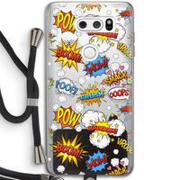 Pow Smack: LG V30 Transparant Hoesje met koord