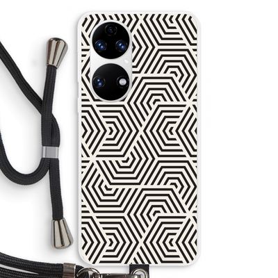 Magic pattern: Huawei P50 Transparant Hoesje met koord