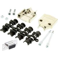 MH Connectors MHDTPK9HD15FS-K D-sub female connectorset 180 ° Aantal polen: 9 Soldeerkelk 1 stuk(s)