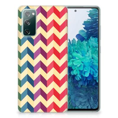 Samsung Galaxy S20 FE | TPU bumper | Zigzag Multi Color Samsung Galaxy S20 FE | TPU bumper | Zigzag Multi Color