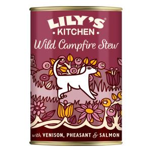 Lily&apos;s Kitchen Campfire Stew wild natvoer hond 1 tray (6 x 400 g)