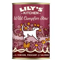 Lily's Kitchen Campfire Stew wild natvoer hond 1 tray (6 x 400 g) Lily's Kitchen Campfire Stew wild natvoer hond 1 tray (6 x 400 g)