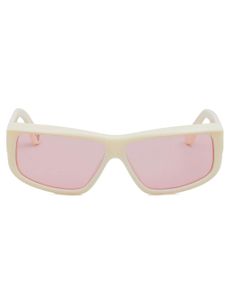 Marni Eyewear lunettes de soleil Annapuma Circuit à monture rectangulaire - Blanc