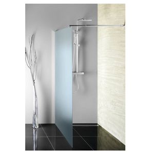 Inloopdouche Sapho Walk-In 110x190 cm met Muurprofiel Chinchilla Glas