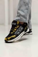 Versace Jeans Couture Fondo Dynamic Nylon Sneakers Dames Zwart/Goud - Maat 39 - Kleur: GoudZwart | Soccerfanshop