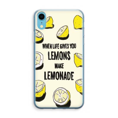 Lemonade: iPhone XR Transparant Hoesje