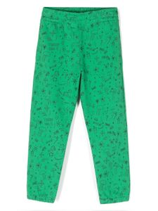 There Was One Kids pantalon de jogging à imprimé graphique - Vert