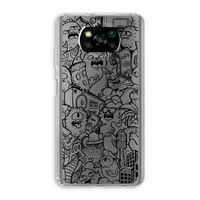 Vexx Black City : Xiaomi Poco X3 NFC Transparant Hoesje
