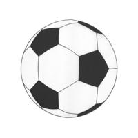 Voetbal placemats/onderleggers - 6x stuks - voetbalfeestje thema - 34 cm