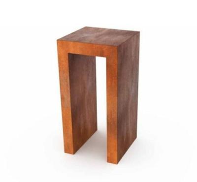 Geroba Geroba UC3 sokkel U-vorm 300x300x900mm - Cortenstaal