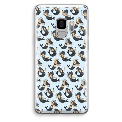 Zeemeermin: Samsung Galaxy S9 Transparant Hoesje