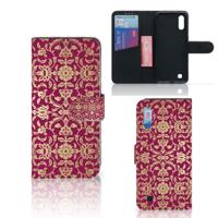 Wallet Case Samsung Galaxy M10 Barok Pink