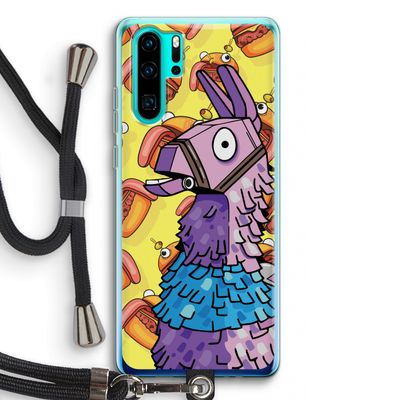 Loot Burger: Huawei P30 Pro Transparant Hoesje met koord