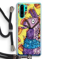 Loot Burger: Huawei P30 Pro Transparant Hoesje met koord