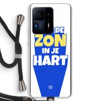 Laat de zon in je hart: Xiaomi Mi Mix 4 Transparant Hoesje met koord
