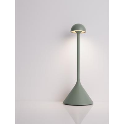 Lyora TafellampDalt olijfgroen oplaadbaar met USB - 9030146