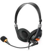 NATEC Drone Headset Bedraad Hoofdband Oproepen/muziek Zwart, Oranje