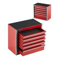 VEVOR Tool Box Gereedschapskoffer 5 Laden 218,4x118mm Rood