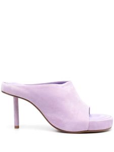 Jacquemus sandales en daim - Violet