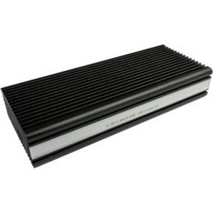 LC-Power LC-M2-C-MULTI-RGB behuizing voor opslagstations SDD-behuizing Aluminium, Zwart M.2