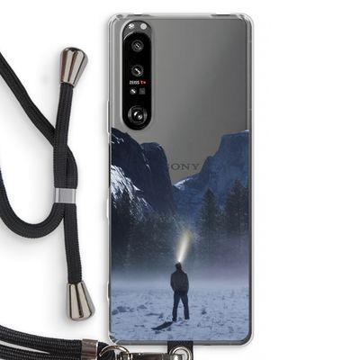 Wanderlust: Sony Xperia 1 III Transparant Hoesje met koord