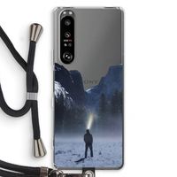 Wanderlust: Sony Xperia 1 III Transparant Hoesje met koord