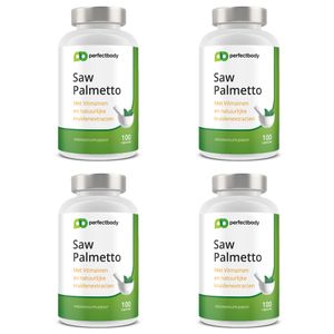 Perfectbody Saw Palmetto (zaagbladpalm) Capsules 4-pack - 240 Capsules