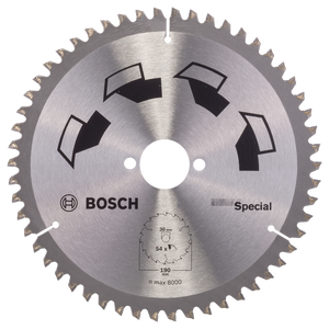 Bosch Accessoires Cirkelzaagblad Special 190X2X30/-,T54 - 2609256892
