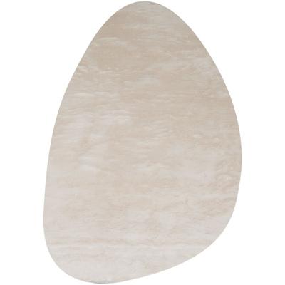 Vloerkleed Morbido Beige - Kiezelvormig 160 x 230 cm Vloerkleed Morbido Beige - Kiezelvormig 160 x 230 cm