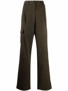 Nina Ricci pantalon cargo à coupe ample - Vert