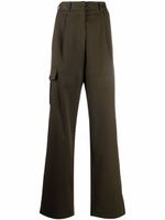 Nina Ricci pantalon cargo à coupe ample - Vert