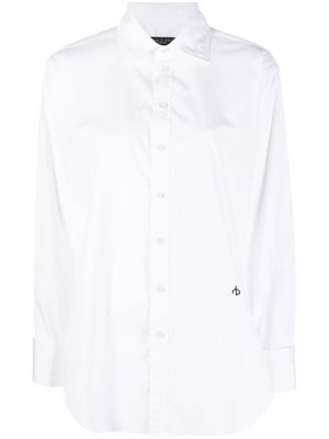 rag & bone chemise à boutonnière - Blanc