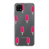 Waterijsje: Samsung Galaxy A22 5G Transparant Hoesje