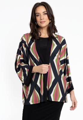 Yoek Kimono | Zwart | Maat 38/40 Yoek Kimono | Zwart | Maat 38/40