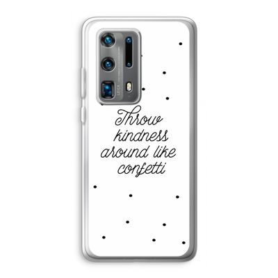 Confetti: Huawei P40 Pro Plus Transparant Hoesje